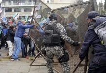 Los hechos violentos en Jujuy fueron perpetrados por organizaciones provenientes de Buenos Aires, según el jefe de la Policía de esa provincia