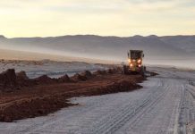 Ejecutan obras de mantenimiento para optimizar el estado de la ruta nacional 51