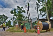 Avanzan las acciones para que barrios populares de Salta cuenten con fibra óptica