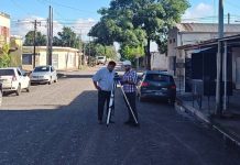 El Carril avanza: mediciones para un nuevo tramo de pavimentación. Objetivo 44 cuadras.