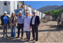 Avanzan las obras del Hospital San Bernardo