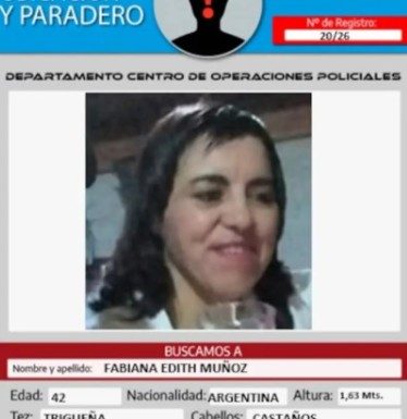 Desesperada búsqueda de la hermana de Marcos Acuña