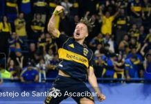 De cabeza, Santiago Ascacíbar puso el segundo para el triunfo de Boca por Copa Libertadores