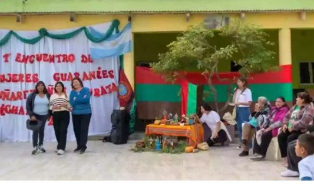 Mujeres guaraníes compartieron saberes, experiencias y propuestas en su primer encuentro intercultural