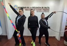 Salteñas brillaron en la competencia de gimnasia rítmica en las Olimpiadas Especiales