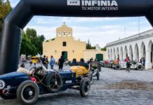 Los autos históricos del Gran Premio YPF de Baquets iniciarán su recorrido desde Salta